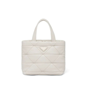 Prada System Nappa Leather Patchwork Tote