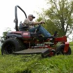 Titan Max 60 in. IronForged Deck 26 HP Commercial V-Twin Gas Dual Hydrostatic Zero Turn Riding Mower - Image 3
