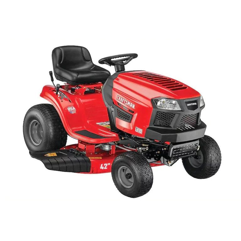 CRAFTSMAN-T110-768x768-1 CRAFTSMAN T110 42-Inch 17.5 HP Gas Riding Lawn Mower - Image 1