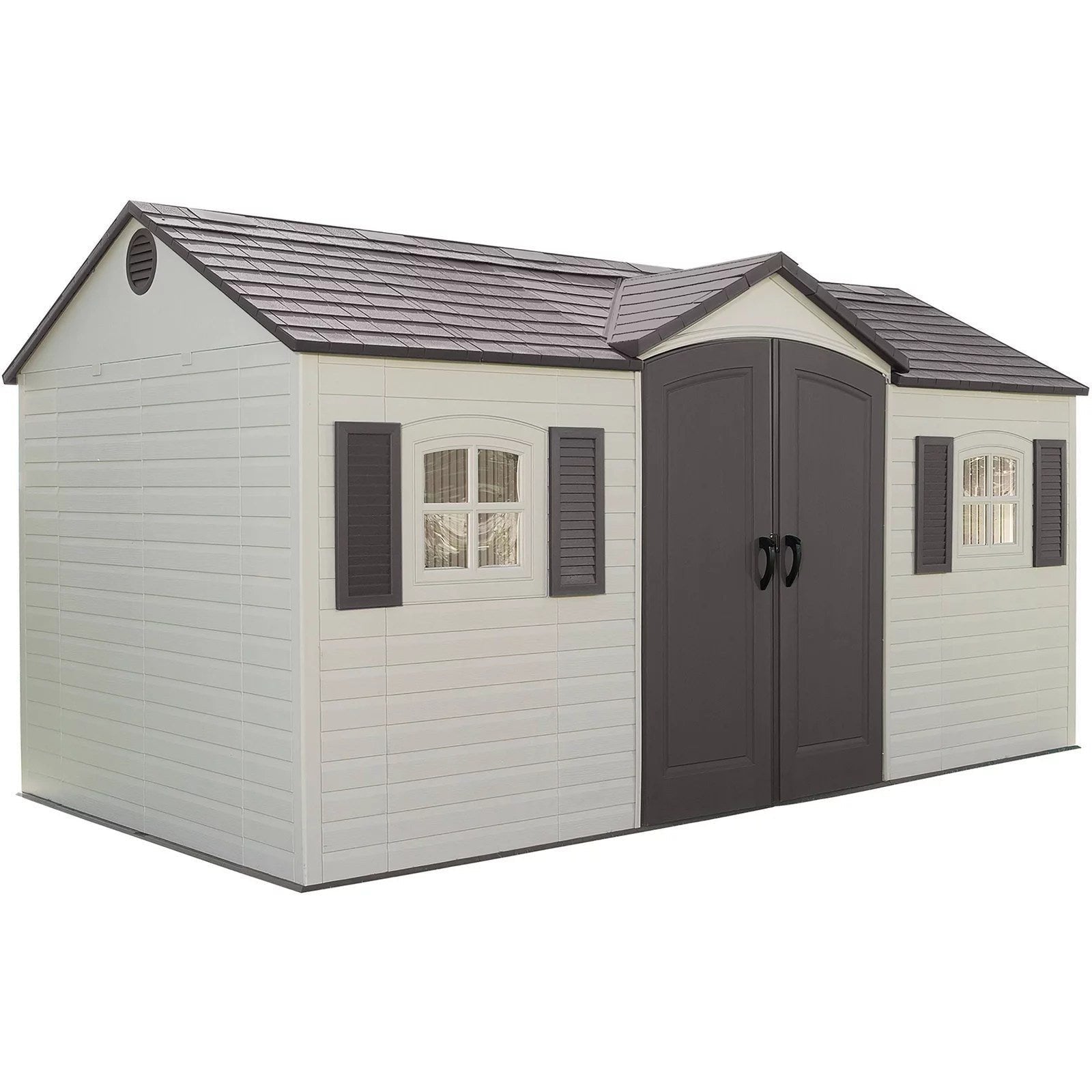 shopping-2023-05-29T175741.156-1-1 Lifetime 15 ft. x 8 ft. Outdoor Garden Storage Shed with Double Doors & Skylights - Image 1